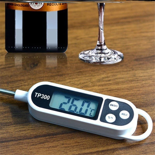 TP300 Digital Meat Thermometer for Cooking Food, Kitchen Needs, Smoker Oven BBQ Grill, Candy, Drinks, Instant V1192-AZ-W-3371