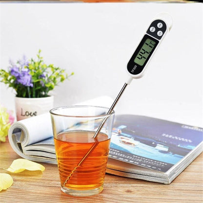TP300 Digital Meat Thermometer for Cooking Food, Kitchen Needs, Smoker Oven BBQ Grill, Candy, Drinks, Instant V1192-AZ-W-3371