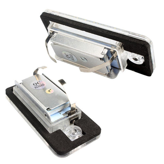 License Plate Lights LED Tag Lamps for A3 S3 A4 S4 A6 S6 A8 S8 Q7 RS4 License Number Plate Lamps, 6500K Xenon V1192-AZ-W-3372