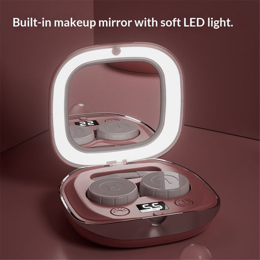 Upgraded Ultrasonic Contact Lens Cleaner[Intelligent Chip-Smart Modes] Gentle Cleaning & 99% Brightness, V1192-AZ-W-3374