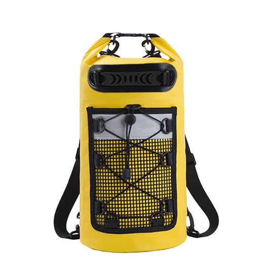Dry Bag, Waterproof Floating Backpack 20L Case for Boating, Kayaking, Fishing, swimming, beach and outdoor V1192-AZ-W-3383
