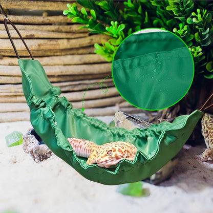 2 pack Reptology Lizard Hammock with Suction Cups Bearded Dragon Tank Accessories Reptile Lounger for V1192-AZ-W-3386