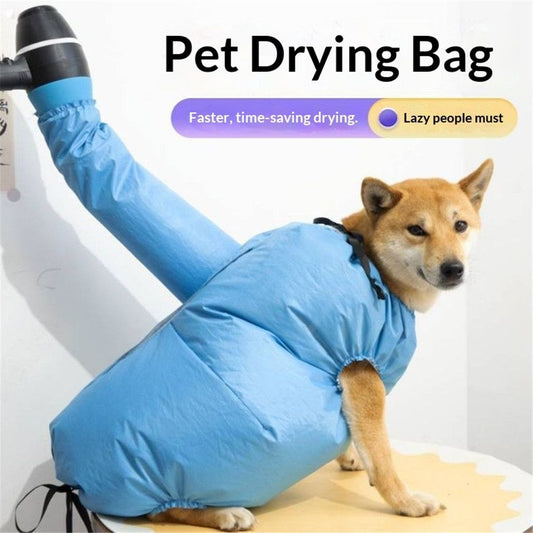 Pet Dog Dryer, Protable Fast Easy Blower Professional Tool Hair Pet Low Noise Puff and Fluff Bath Grooming - L V1192-AZ-W-3391