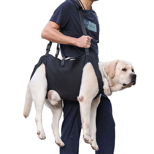 Full Body Lift Harness for Dogs,Canine Support Rehabilitation Dog Carrier Slings with Handles,Adjustable V1192-AZ-W-3393