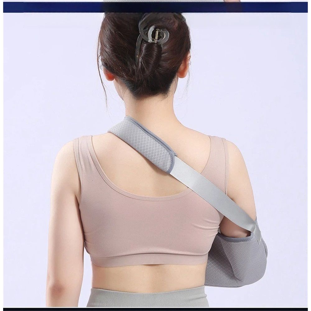 Arm Sling, Shoulder Immobilizer for Hand, Shoulder, Elbow, Wrist Injury, Versatile Arm Support for Left Right V1192-AZ-W-3394