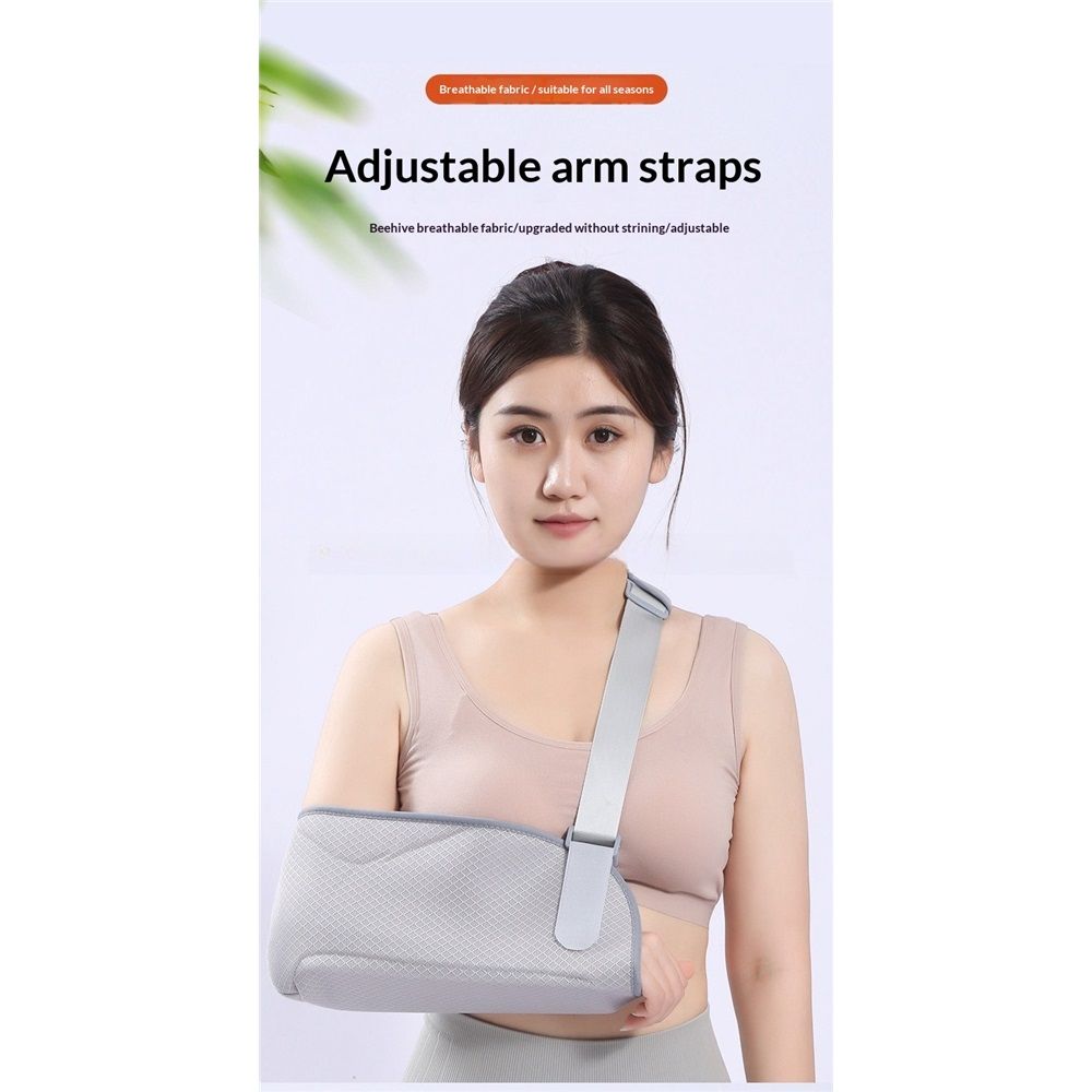 Arm Sling, Shoulder Immobilizer for Hand, Shoulder, Elbow, Wrist Injury, Versatile Arm Support for Left Right V1192-AZ-W-3394