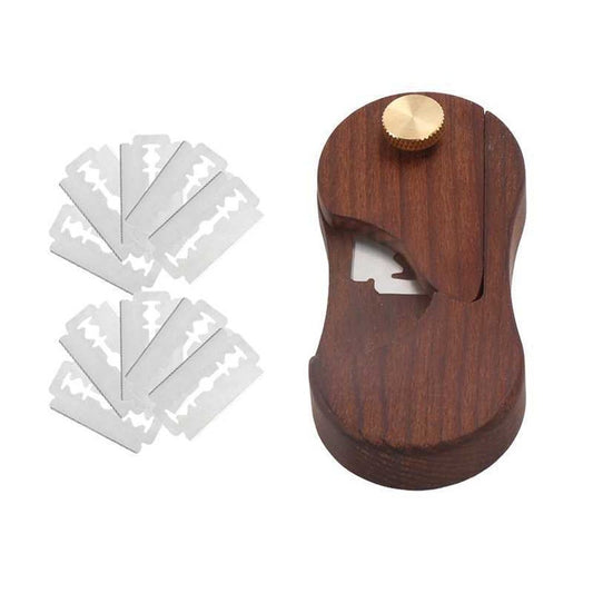 2 pack Wooden Bread Lame Dough Scoring Tool,Hand Crafted Sourdough Lame Scoring Tool,Bread Scorer Tool for V1192-AZ-W-3397