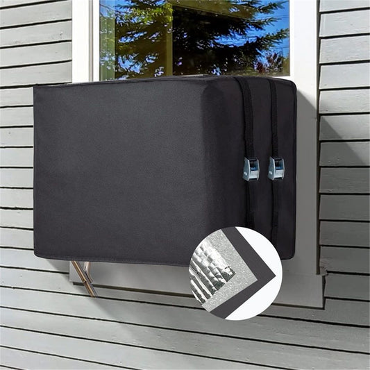 Window Air Conditioner Insulation Cover for Outside Unit, Outdoor Dust-Proof and Waterproof, 17"L x 13"H x V1192-AZ-W-3399