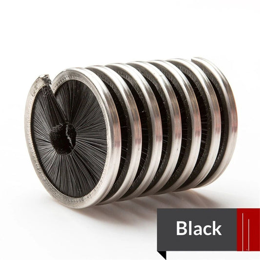 Health Gear Rope Brush, Rope Cleaner Climbing, Nylon Stainless Steel Climbing Rope Cleaner, Black Rope V1192-AZ-W-3401