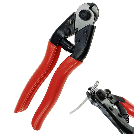 8 Inch Wire Rope Cutter, Stainless Steel Cable Cutter, Heavy Duty Wire Cutters Cutting Up to Wire Seals, V1192-AZ-W-3439