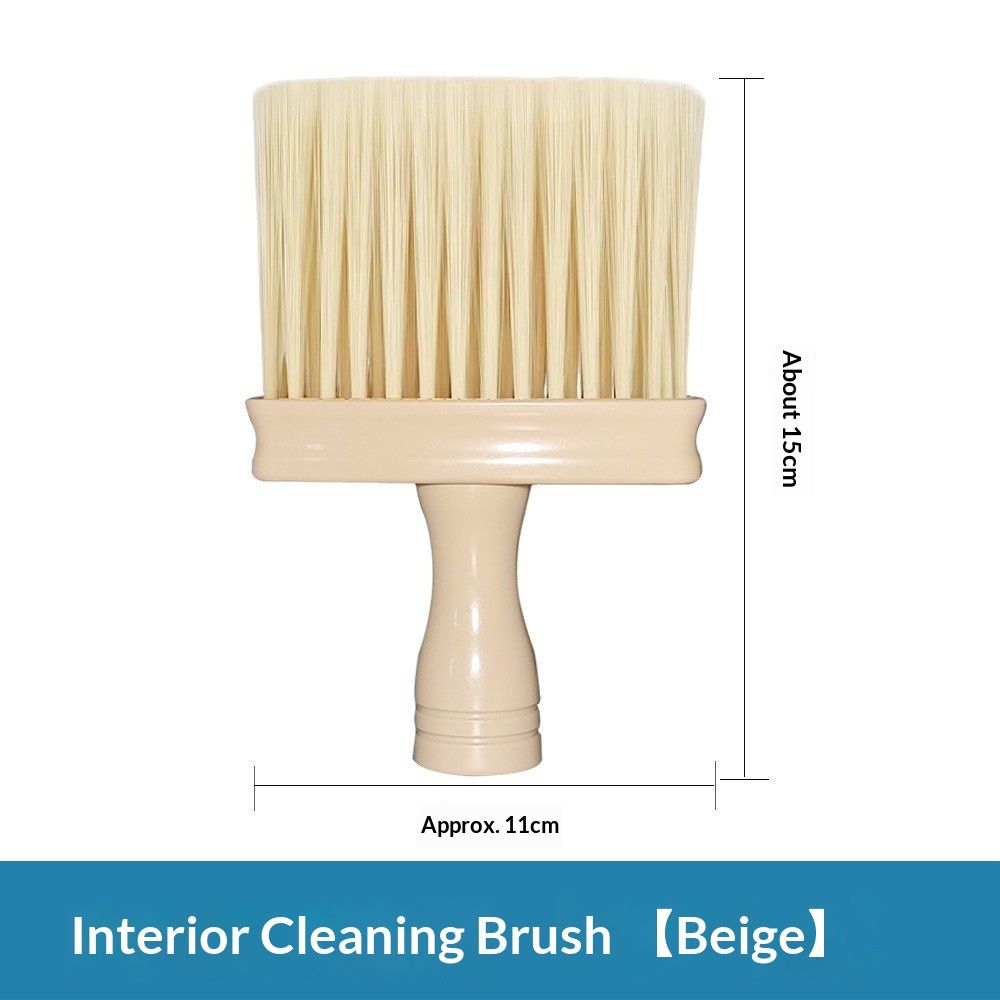 2Pcs Non Static Double Sided Instrument Dust Removal Brush, Wooden Keyboard Cleaning Brush for Keyboards V1192-AZ-W-3445