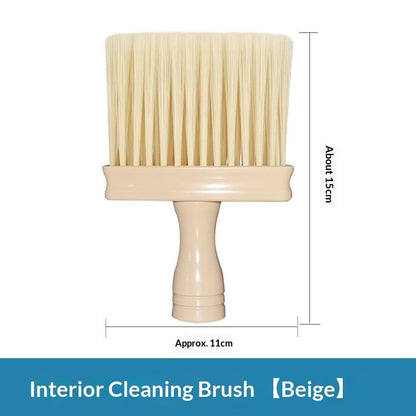 2Pcs Non Static Double Sided Instrument Dust Removal Brush, Wooden Keyboard Cleaning Brush for Keyboards V1192-AZ-W-3445