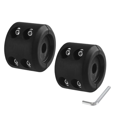 Winch Cable Hook Stopper, Rubber Winch Stopper for Wire & Synthetic Rope, with Stainless Steel Screws and V1192-AZ-W-3454