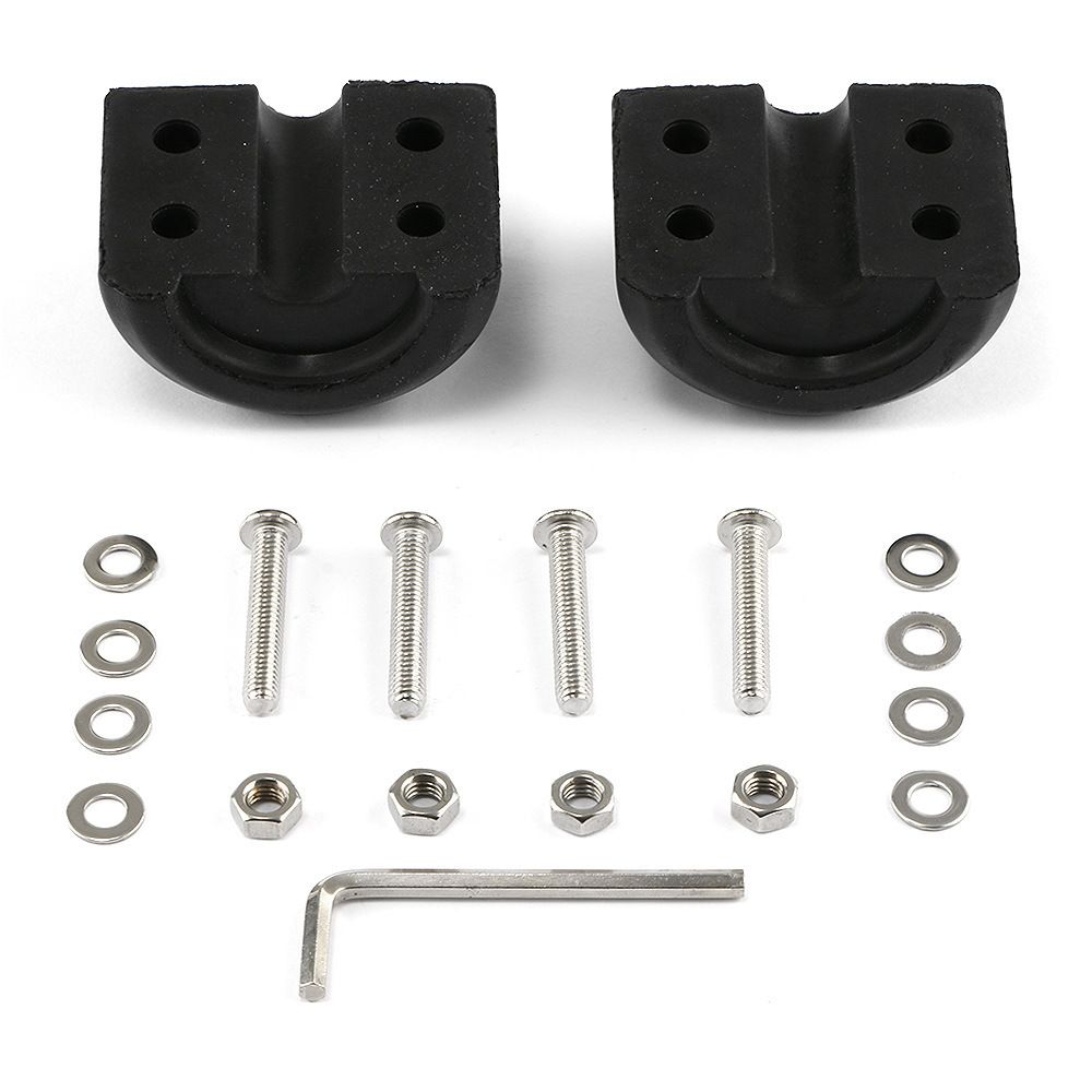 Winch Cable Hook Stopper, Rubber Winch Stopper for Wire & Synthetic Rope, with Stainless Steel Screws and V1192-AZ-W-3454