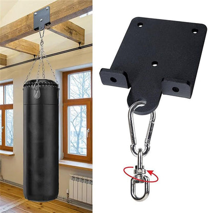 Punching Bag Hanger for Heavy Bag Beam Mount Hardware 360 degrees Rotation Boxing Bag Ceiling Mount I-Beam V1192-AZ-W-3455