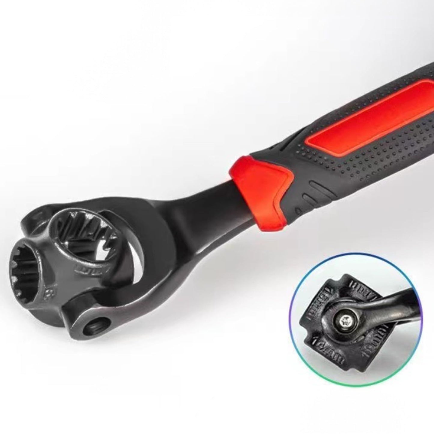 Universal Socket Wrench 8in 1 Wrench Multifunction Wrench Tool with 360 Degree Rotating Head, Spanner Tool V1192-AZ-W-3461