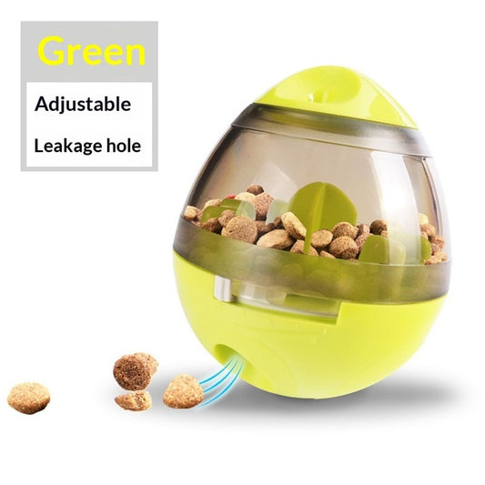 Dog & Cat Interactive Mental Stimulation Toy, Puzzle Treat Ball , Slow Feeding Ball,Puppy Herding Egg Treat V1192-AZ-W-3467
