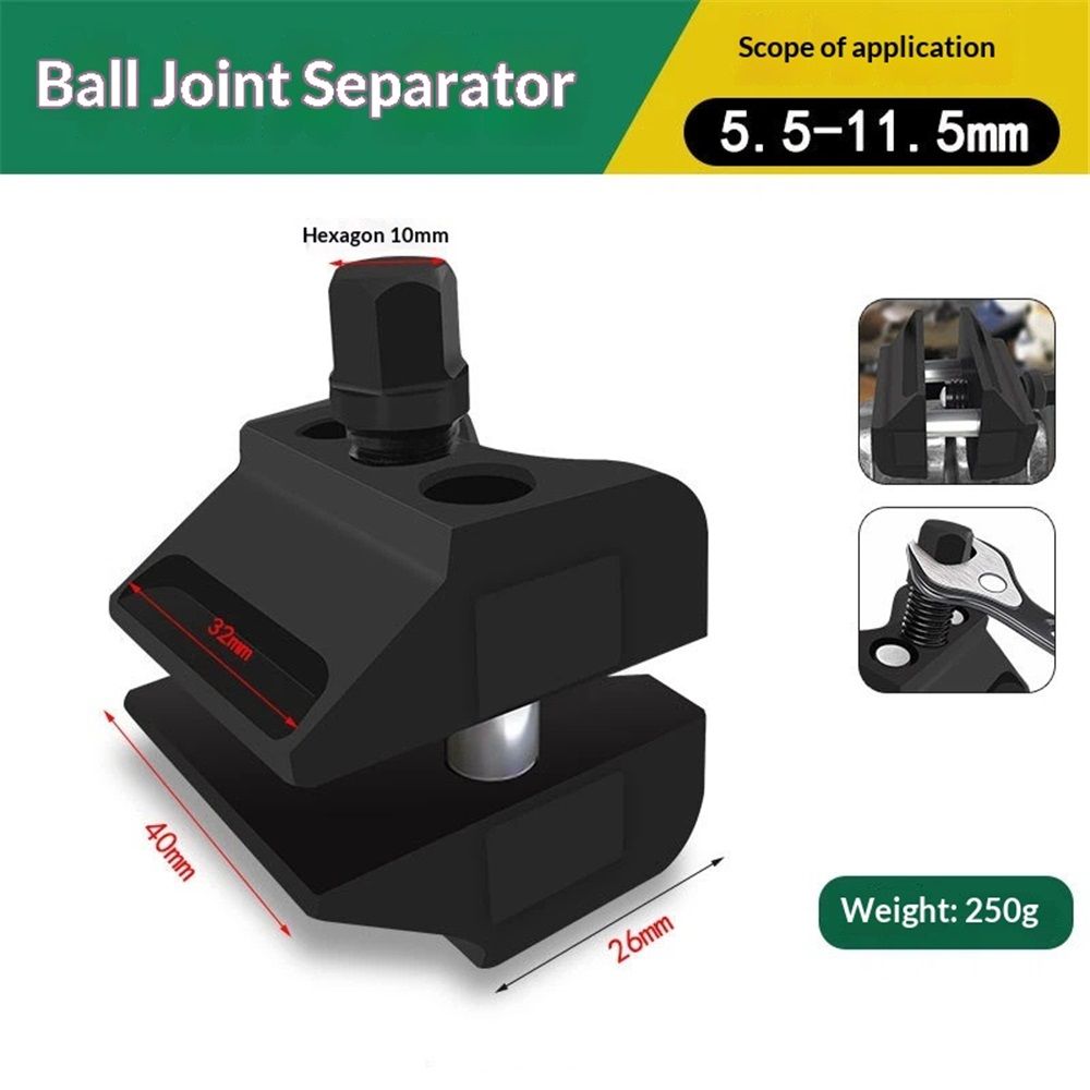 2 pack Universal Suspension Strut Split Hub Steering Knuckle Spreader Tool,Strut Spreader Tool(black) V1192-AZ-W-3481