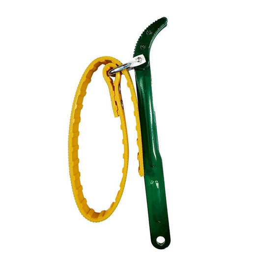 Strap Wrench 12 Inches, Water Filter Wrench Steel Handle Adjustable Strap Wrench for Replacing Water Filter, V1192-AZ-W-3483