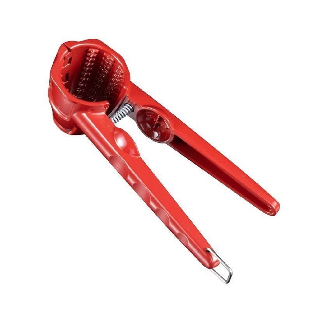 Nut Cracker Tool, Nutcracker Tool for All Nut Walnut Plier with Non-Slip Handle Red Pecan Nut Cracker Tool V1192-AZ-W-3487