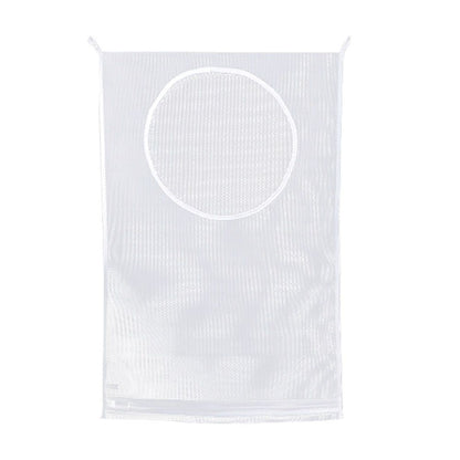 2 pack Hanging Laundry Hamper Bag, Portable Laundry Bag, 29 x 19 Inch Large Foldable Wall Hanging Laundry V1192-AZ-W-3488