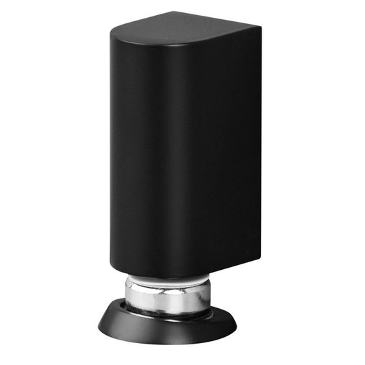 Silent Magnetic Door Stoppers - Matte Black Door Stopper, Stainless Steel Windproof Heavy Duty Gripper, V1192-AZ-W-3491