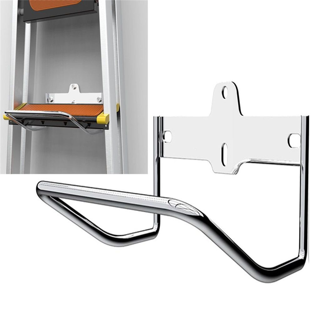 Ladder Hanger for Garage Wall, Ladder Storage Strollers and Folding Chair, Heavy Duty Lader Holder Rust Proof V1192-AZ-W-3493