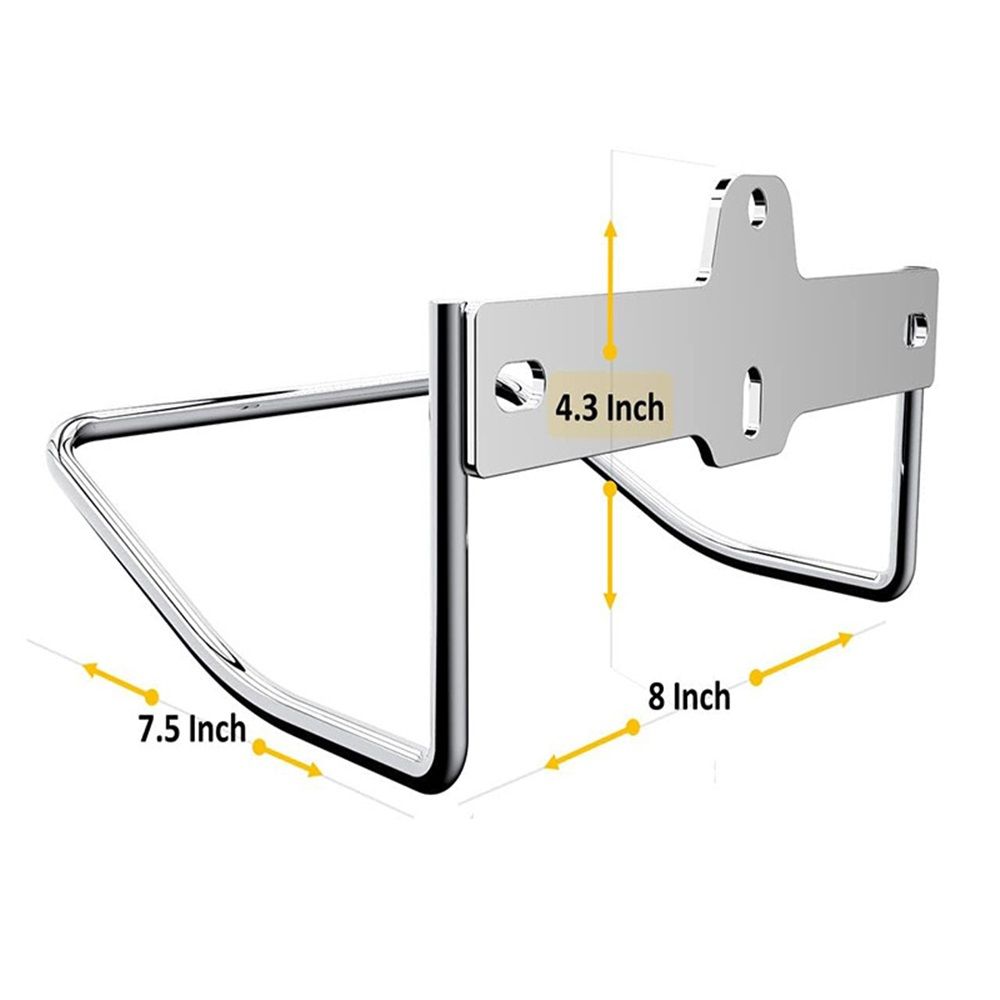 Ladder Hanger for Garage Wall, Ladder Storage Strollers and Folding Chair, Heavy Duty Lader Holder Rust Proof V1192-AZ-W-3493