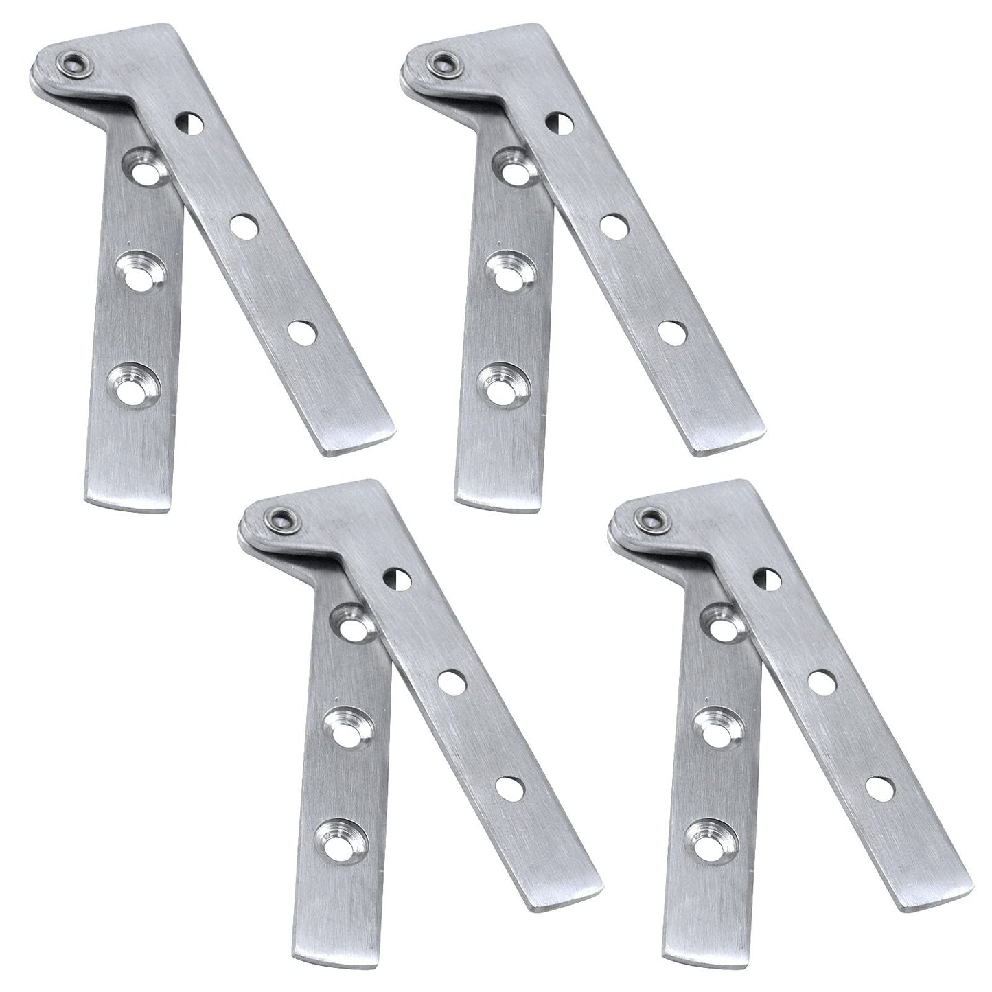 Pack of 8 360 Degree Rotatable Pivot Hinge for Window Fence Sheds Kitchen gate Closet Cupboards(Excluding V1192-AZ-W-3501