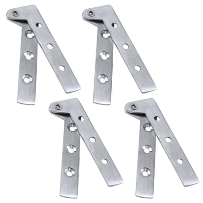 Pack of 8 360 Degree Rotatable Pivot Hinge for Window Fence Sheds Kitchen gate Closet Cupboards(Excluding V1192-AZ-W-3501