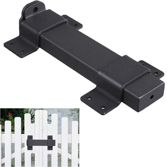 Slide Gate Latch,Slide Gate Latch Lock with Padlock Hole, Suitable for Wooden Fences,Barn Door V1192-AZ-W-3524