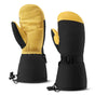 Waterproof and Windproof Genuine Deerskin Leather Ski Gloves with 3M Thinsulate Insulation (Yellow Waterproof) V1192-AZ-W-3529
