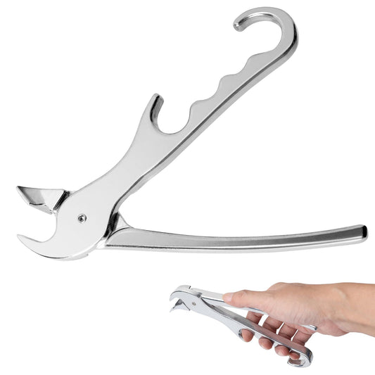 Pan Gripper, Premium Pizza Pan Gripper Aluminium Alloy, Heavy Duty Pizza Pan Tongs Stone Pot Clamp for V1192-AZ-W-3530