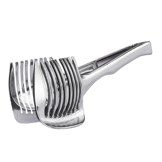 Tomato Lemon Slicer Holder Round Fruits Onion Shreader Cutter Guide Tongs with Handle Kitchen Cutting Potato V1192-AZ-W-3537