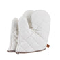 Cotton Oven a pair , High Heat Resistant Microwave Gloves, Kitchen Mitts for Baking,Cooking, BBQ, Small V1192-AZ-W-3539