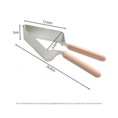 Cake Cutter, Stainless Steel Cake Knife and Server with Double Handle, Adjustable Cake Slicer for Cake V1192-AZ-W-3545
