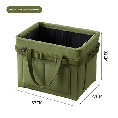 Car trunk storage, multifunctional storage toolbox, heavy-duty tool storage bag, multi pocket foldable V1192-AZ-W-3551