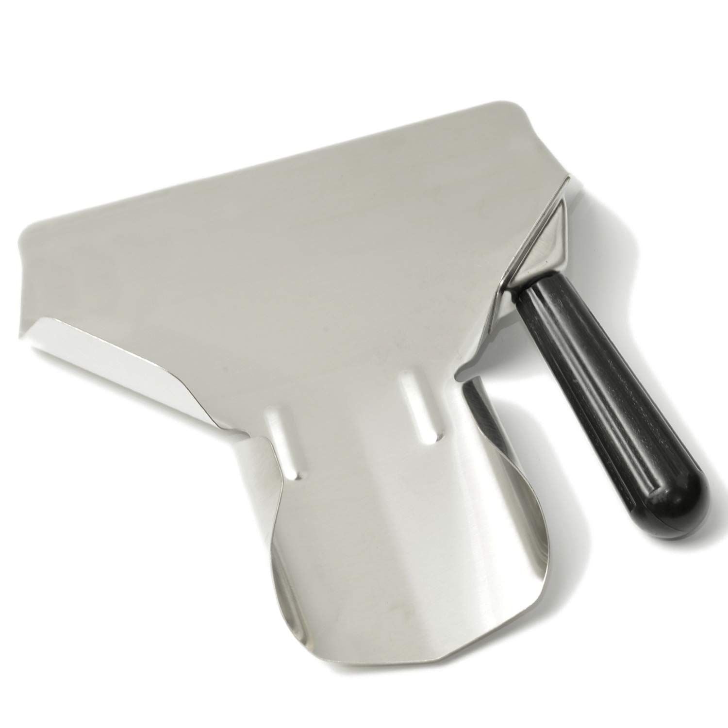 Stainless Steel French Fry Bagger Scoop Chip Popcorn Bagger Ice Candy Snacks Desserts Scooper, Right Handle V1192-AZ-W-3552