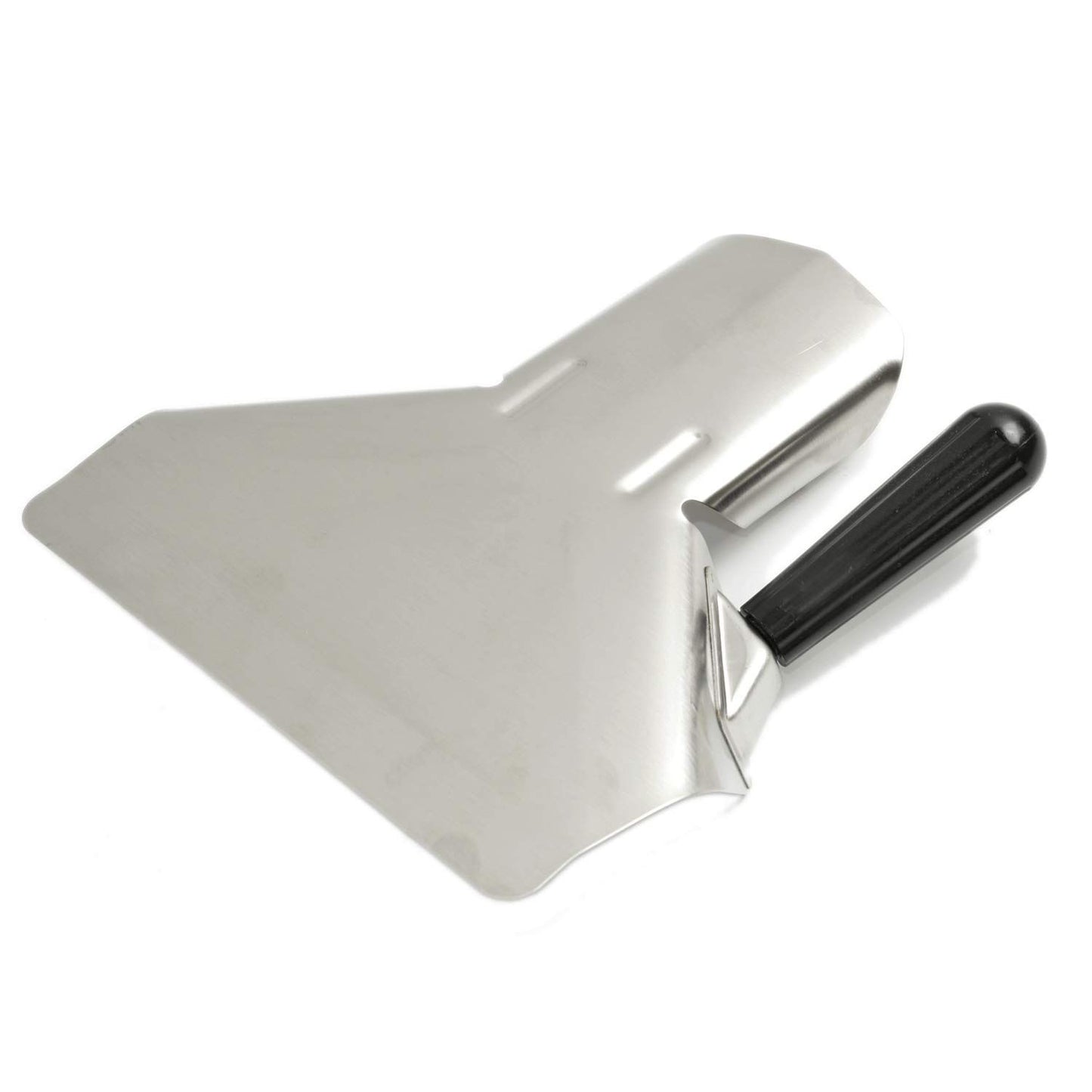 Stainless Steel French Fry Bagger Scoop Chip Popcorn Bagger Ice Candy Snacks Desserts Scooper, Right Handle V1192-AZ-W-3552