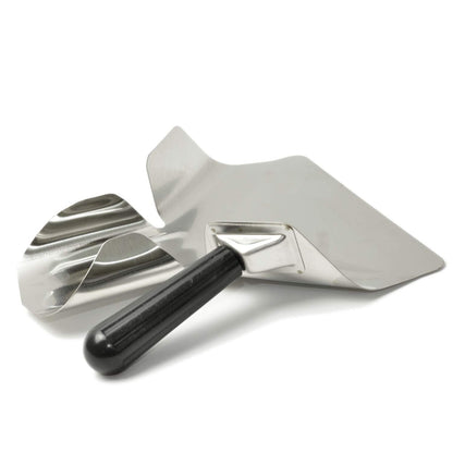 Stainless Steel French Fry Bagger Scoop Chip Popcorn Bagger Ice Candy Snacks Desserts Scooper, Right Handle V1192-AZ-W-3552