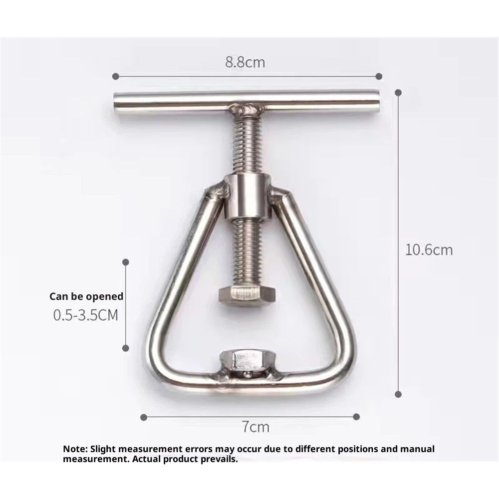 Nutcracker Black Nutcracker Stainless Steel Nutcracker Nutcracker Heavy duty Nutcracker Tool for all nuts, V1192-AZ-W-3557