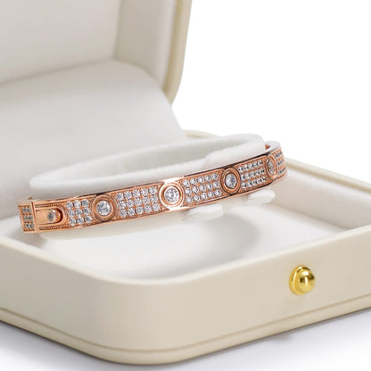 Premium Leather Bracelet Bangle Box Jewelry Gift Case white Interior Bracelet Storage Holder(White) V1192-AZ-W-3558