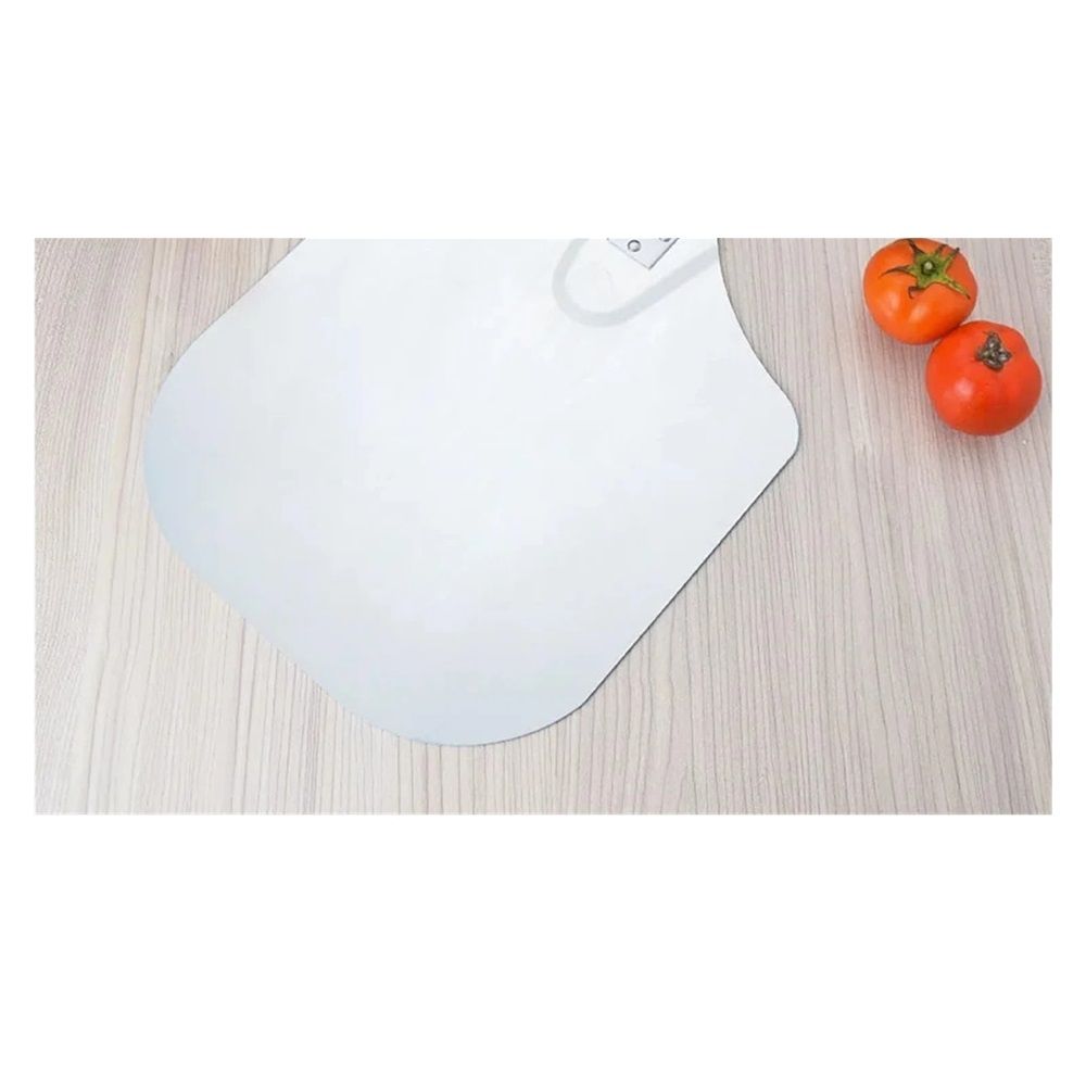 Removable Pizza Shovel With Foldable Wooden Handle For Easy Storage Spatula Paddle For Baking(Flat handle) V1192-AZ-W-3560