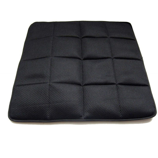 Four season universal breathable mesh bamboo charcoal seat cushion for office vehicles (1pcs black) V1192-AZ-W-3561