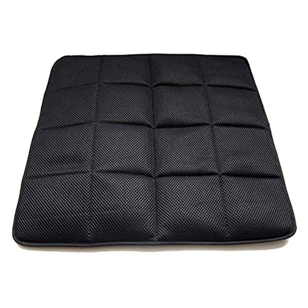 Four season universal breathable mesh bamboo charcoal seat cushion for office vehicles (1pcs black) V1192-AZ-W-3561