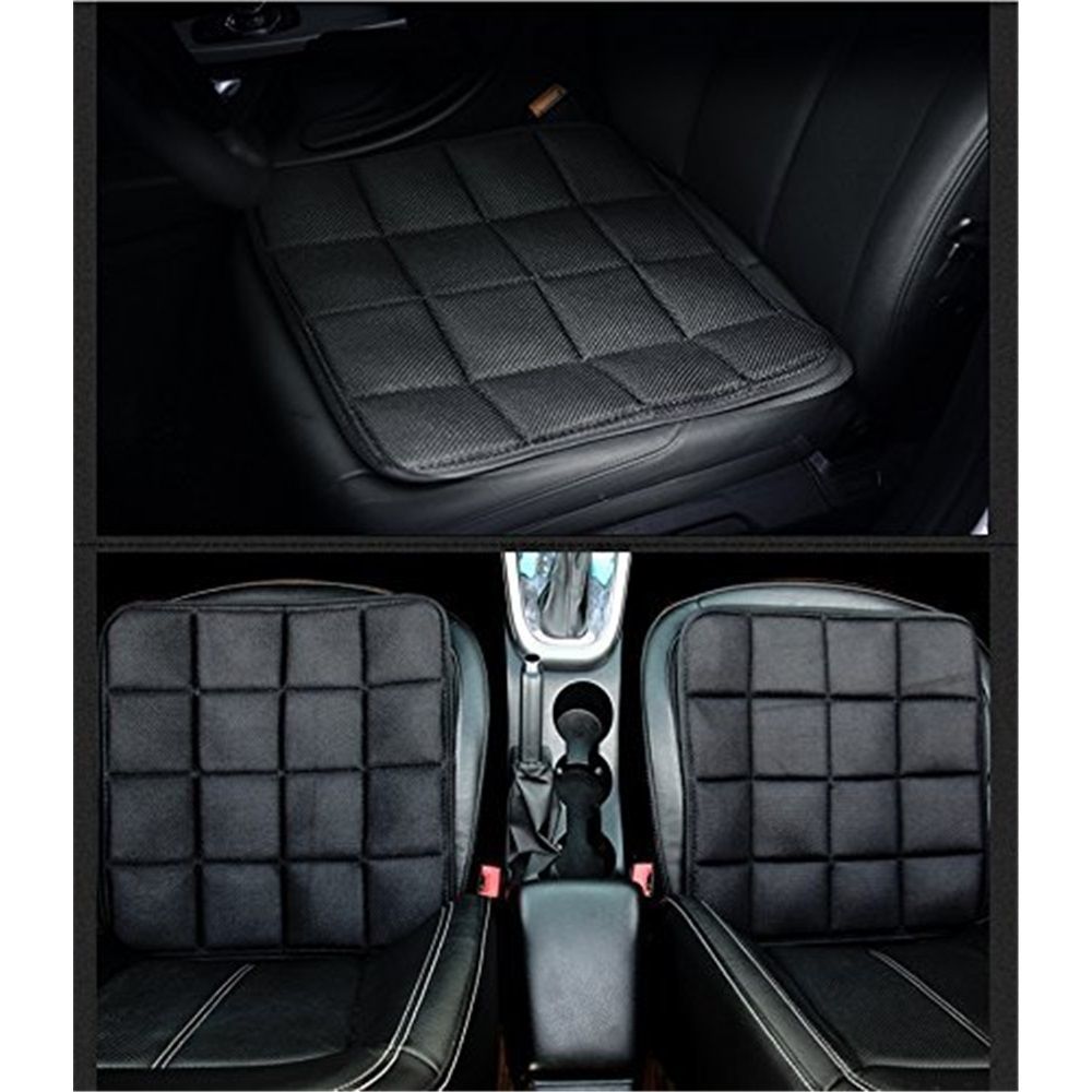 Four season universal breathable mesh bamboo charcoal seat cushion for office vehicles (1pcs black) V1192-AZ-W-3561