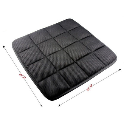 Four season universal breathable mesh bamboo charcoal seat cushion for office vehicles (1pcs black) V1192-AZ-W-3561