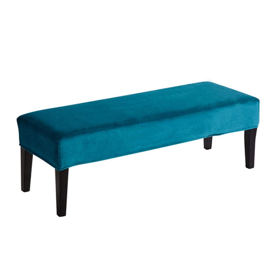 Dining Room Bench Covers,Soft Stretch Thick Bench Slipcover, Removable Washable Bench Cushion Slipcovers for V1192-AZ-W-3563