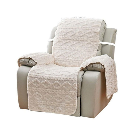 lounge chair cover, 21.7-inch washable quilted lounge chair cover, pet/children's furniture protection cover V1192-AZ-W-3566