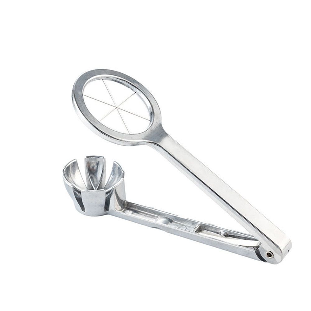 Best Utensils Stainless Steel Egg Slicer Wedger Cutter, Divides Hard Boiled Eggs Into 6 Equal Segments In One V1192-AZ-W-3567